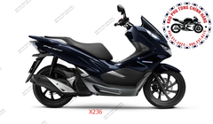 Bộ nhựa dàn áo PCX HYBRID 150cc-2018 Màu xanh than
