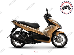 Bộ dàn áo AirBlade 125 sơn 3D-2013 (Có 2 màu)