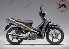 Bộ nhựa dàn áo Future Neo có chắn gió (P.đĩa) - (2008-2009). Có 4 màu: Đen-Đỏ-Bạc-Xanh