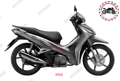 Bộ nhựa dàn áo Future 125 -(2015-2016). Có 5 màu: Đen ghi- Đen đỏ-Xám ghi- Đen-Nâu vàng-Đỏ