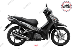 Bộ nhựa dàn áo Future 125 -(2015-2016). Có 5 màu: Đen ghi- Đen đỏ-Xám ghi- Đen-Nâu vàng-Đỏ