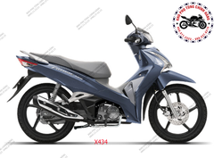 Bộ nhựa dàn áo Future 125-(2018-2019) Vành đúc. Có 4 màu: Đen mờ- Đỏ đô- Xanh- Nâu.