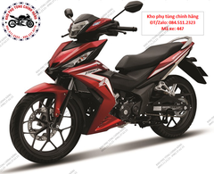 Bộ nhựa dàn áo Winner V1-2017. Có 4 màu: Đỏ-Trắng-Xanh- Vàng