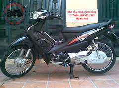 Bộ nhựa dàn áo wave Alpha-2008 (Có 5 màu: Đỏ-Đen-Xanh ngọc- Ghi xám-Vàng)