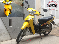 Bộ nhựa dàn áo wave Alpha-2008 (Có 5 màu: Đỏ-Đen-Xanh ngọc- Ghi xám-Vàng)