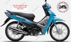 Bộ nhựa dàn áo wave Alpha 110cc-2018 (Có 6 màu: Đen- Trắng-Xanh nước biển-Xanh nõn chuối-Đỏ- cam)