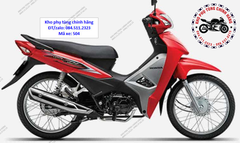 Bộ nhựa dàn áo wave Alpha 110cc-2018 (Có 6 màu: Đen- Trắng-Xanh nước biển-Xanh nõn chuối-Đỏ- cam)