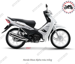 Bộ nhựa dàn áo wave Alpha 110cc-2019 (Có 6 màu: Đen- Trắng-Xanh nước biển-Xanh nõn chuối-Đỏ- xanh đậm)
