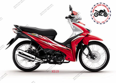 Bộ nhựa dàn áo RSX 110cc- 2009-(Có 4 màu: Trắng-Đen đỏ-Đỏ-Xanh)