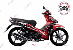 Bộ nhựa dàn áo RSX 110cc- 2010-(Có 4 màu: Xanh-Đen-Trắng-Đỏ)