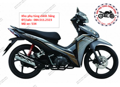 Bộ nhựa dàn áo RSX 110cc- 2013-(Có 6 màu: Xám vàng-Đen xám-Đen đỏ-Trắng xanh-Trắng đỏ-Đỏ đen)