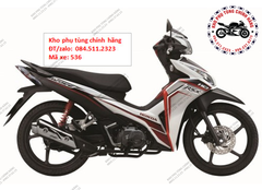 Bộ nhựa dàn áo RSX 110cc- 2013-(Có 6 màu: Xám vàng-Đen xám-Đen đỏ-Trắng xanh-Trắng đỏ-Đỏ đen)