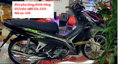 Bộ nhựa dàn áo RSX 110cc- 2018 tem chìm (Có 4 màu: Xanh cốm- Trắng- Đỏ-Xanh dương)