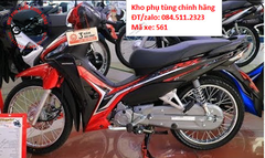 Bộ nhựa dàn áo RSX 110cc- 2018 tem chìm (Có 4 màu: Xanh cốm- Trắng- Đỏ-Xanh dương)