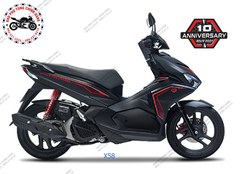 Bộ dàn áo AirBlade đen mờ-2018 Phiên bản kỷ niệm