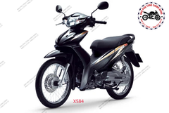 Bộ nhựa dàn áo wave S110 -2010 (Có 4 màu: Đen-Bạc-Xanh-Đỏ)