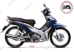 Bộ nhựa dàn áo wave S110 -2011 (Có 5 màu: Đỏ-Đen-Xanh-Trắng-Bạc)