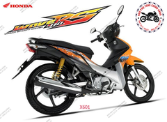 Bộ nhựa dàn áo wave RS110 cc- 2009 (Có 4 màu: Đỏ, cam,Xanh đậm, xanh nhạt)