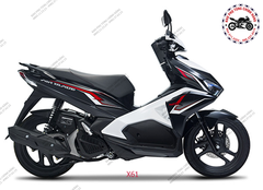 Bộ dàn áo AirBlade bản tiêu chuẩn đời 2018. Có 4 màu