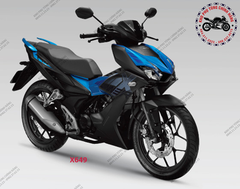 Bộ nhựa dàn áo Winner X-2019 Bản thể thao. Có 4 màu: Xanh đậm- Bạc-Đen xanh-Đỏ-Đen cam