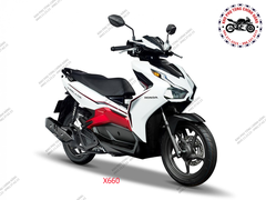 Bộ nhựa dàn áo Air Blade 125cc - 2020 Bản tiêu chuẩn. Có 4 màu: Xanh- Bạc- Trắng-Đỏ.