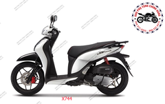 Bộ nhựa dàn áo SH Mode- 2018 Bản Cá tính. Có 3 màu: Đỏ đậm- Bạc mờ- Trắng