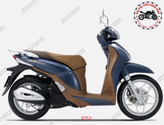 Bộ nhựa dàn áo SH Mode- 2019 Bản Thời Trang- phanh ABS. Có 3 màu:  Trắng-Xanh lam-Trắng ngà