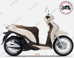 Bộ nhựa dàn áo SH Mode- 2019 Bản Thời Trang- phanh ABS. Có 3 màu:  Trắng-Xanh lam-Trắng ngà