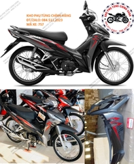 Bộ nhựa dàn áo RSX 110cc- 2020 Vành nan (Có 4 màu: Xanh dương- Đỏ-Trắng- Xám đen)