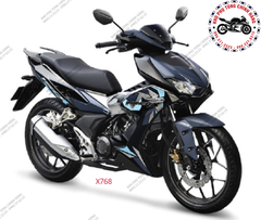 Bộ nhựa dàn áo Winner X-2020 Bản Camo - Có 2 màu: Xanh đậm-Đỏ 