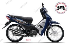 Bộ nhựa dàn áo wave Alpha 110cc-2021 (Có 5 màu: Đen- Trắng-Xanh nước biển-Xanh đậm-Đỏ)