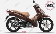 Bộ nhựa dàn áo Future 125 -2019 Vành đúc. Có 4 màu: Trắng- Đen mờ- Đỏ- Xanh-Nâu