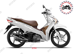 Bộ nhựa dàn áo Future 125 -2020 Vành đúc. Có 5 màu: Đen mờ- Xanh- Bạc-Trắng- Đỏ