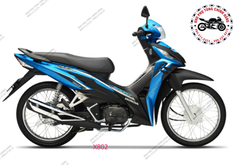 Bộ nhựa dàn áo RSX 110cc- 2021 Vành Nan(Có 4 màu: Xanh - Đỏ-Trắng-Xám đen)