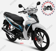 Bộ nhựa dàn áo wave Blade (xe số)-2019  BẢN Thể thao (Có 4 màu: Đen trắng-Đỏ đen-Xanh đen- Trắng đen)