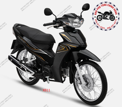 Bộ nhựa dàn áo wave Blade (xe số)-2019  BẢN Tiêu chuẩn (Có 3 màu: Xanh-Đen-Đỏ)