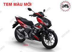 Bộ nhựa dàn áo Winner X-2021 Bản giới hạn. Màu: Đen đỏ xám