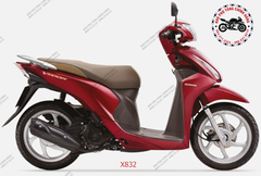 Bộ nhựa dàn áo Vision- (2018-2019) Bản cao cấp (có 7 màu: Xanh lục- Đen-Xanh lam-Đỏ đô-Trắng ngà-Đỏ tươi