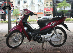 Bộ dàn áo wave alpha-2006 (Có 7 màu: Đỏ-xanh-Đen-vàng-Bạc- Tím hồng- Tím xanh)