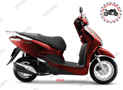 Bộ nhựa dàn áo Lead 125cc- (2019-2021)- bản Tiêu chuẩn. Có 2 màu: Đen- Đỏ