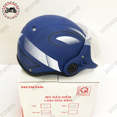 Mũ nửa đầu Matt - Xanh