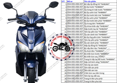 Bộ dàn áo AirBlade bản cao cấp 2017-2018. Có 4 màu