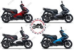 Bộ dàn áo AirBlade bản tiêu chuẩn đời 2018. Có 4 màu