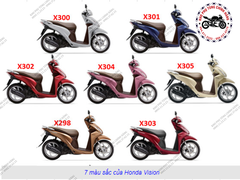 Bộ nhựa dàn áo Vision - (2014-2017) Bản Thời trang (Có 7 màu: Trắng ngà-Hồng-Vàng cát-Trắng sứ-Xanh-Đỏ đô-Đỏ tươi)