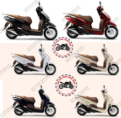 Bộ nhựa dàn áo Lead 125cc- (2019-2021)- bản cao cấp. Có 6 màu: Xanh- Đỏ-Trắng-Đen-Vàng-Trắng ngà.