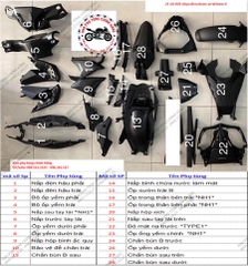 23 món nhựa nhám winner X