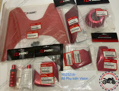 Bộ phụ kiện Vision- Màu đỏ đô