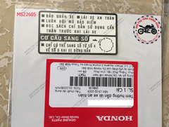 Tem hướng dẫn lái xe an toàn