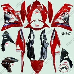 Bộ nhựa màu 14 chi tiết xe Winner X đời 2022 phiên bản tiêu chuẩn