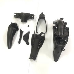 BỘ NHỰA NHÁM ĐEN-Bộ nhựa Future 125-2019 màu trắng